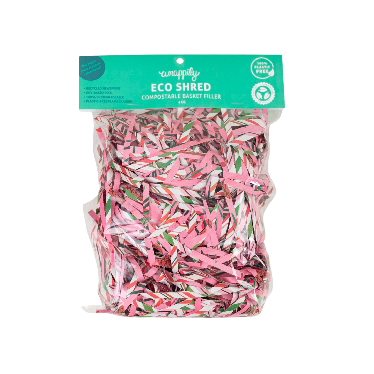 Eco Shred Basket/ Void Filler - Candy Shop Stripe