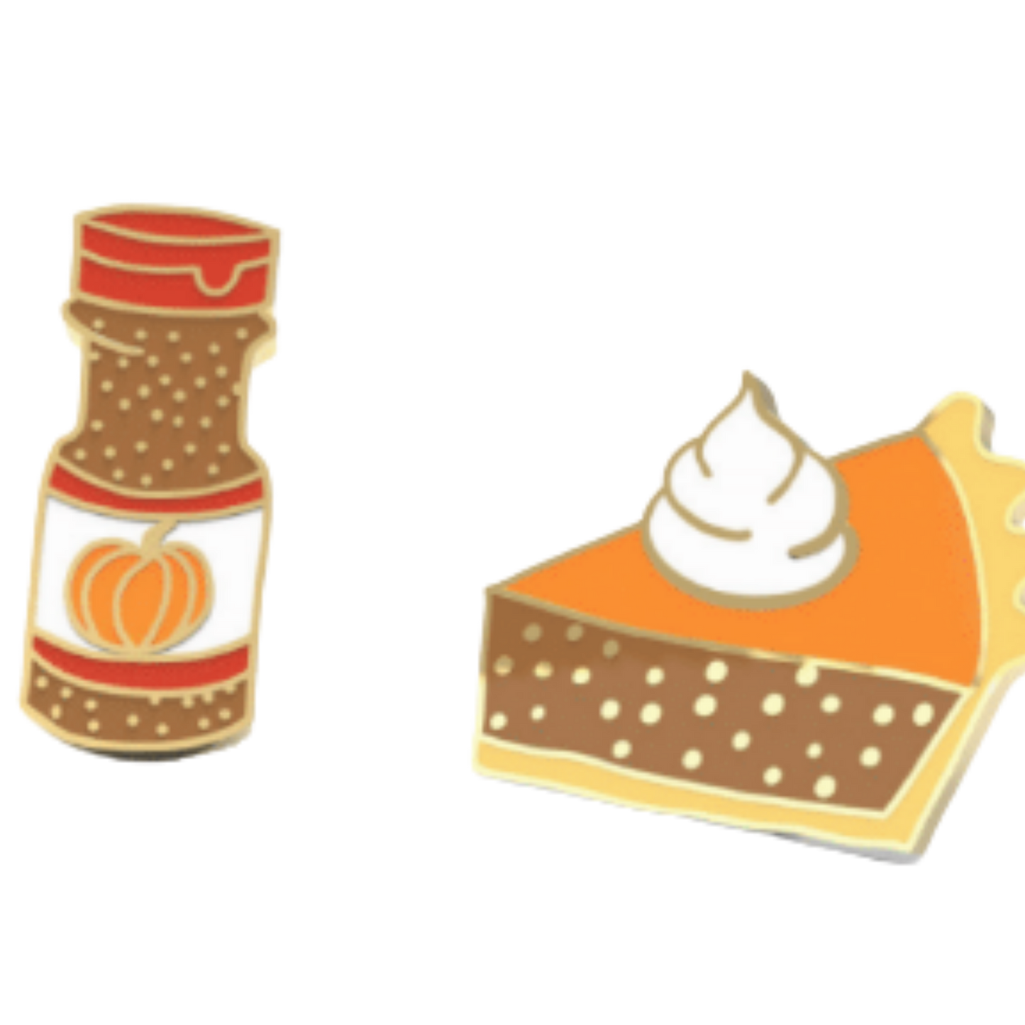 Pumpkin Spice Post Earrings