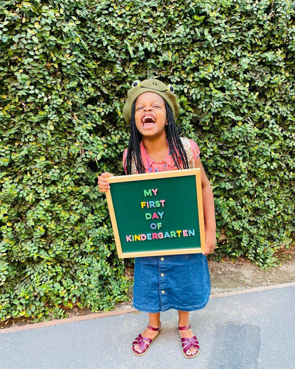 15x15 Green Magnetic Chalkboard