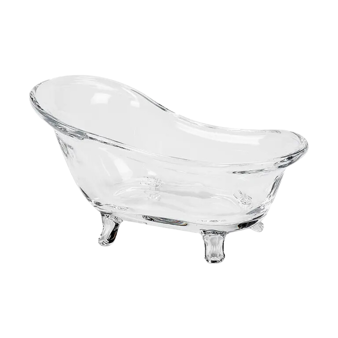 Glass Bathtub Soap Dish