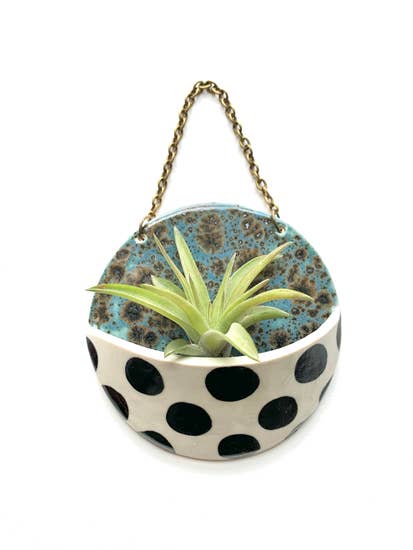 Small Pocket Hanging Air Planter