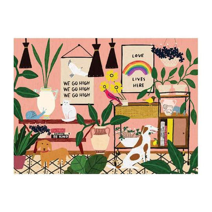 Love Lives Here 1000 Piece Puzzle