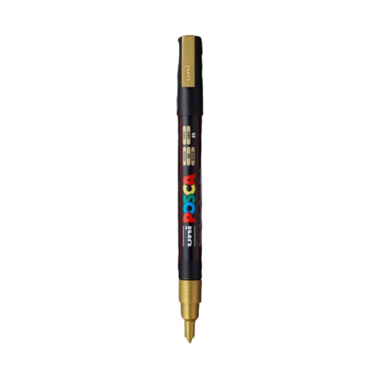 Posca PC-3M Paint Marker Fine Bullet Tip - Gold