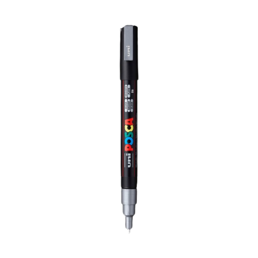 Posca PC-3M Paint Marker Fine Bullet Tip - Silver