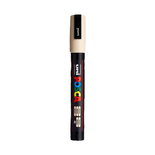 Posca PC-5M Paint Marker Medium Bullet Tip - Beige