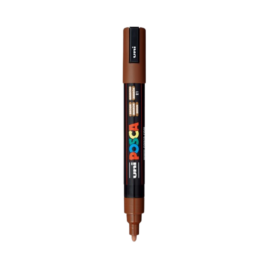 Posca PC-5M Paint Marker Medium Bullet Tip - Brown