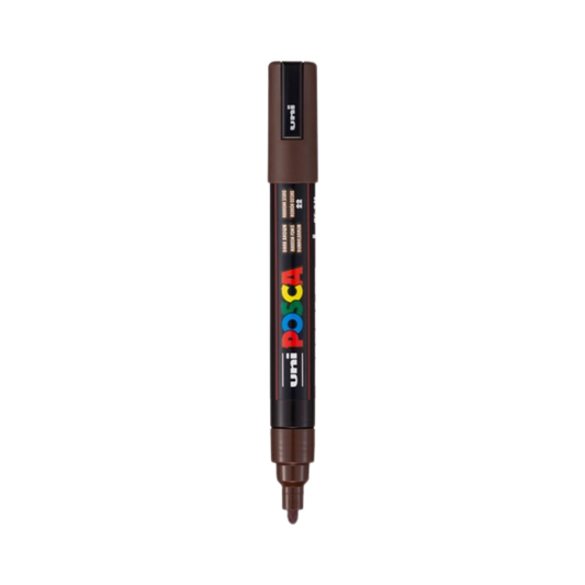 Posca PC-5M Paint Marker Medium Bullet Tip - Dark Brown