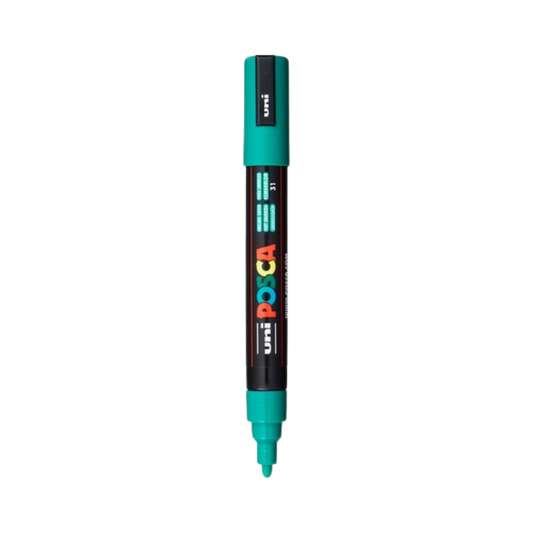 Posca PC-5M Paint Marker Medium Bullet Tip - Emerald Green