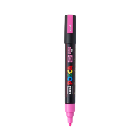Posca PC-5M Paint Marker Medium Bullet Tip - Fluorescent Pink
