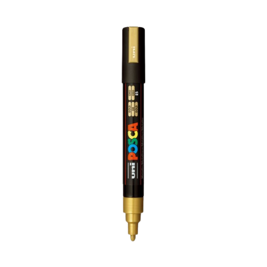Posca PC-5M Paint Marker Medium Bullet Tip - Gold