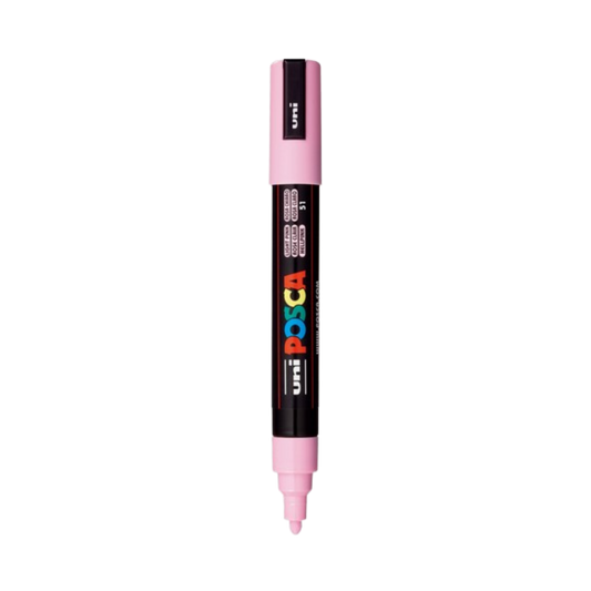 Posca PC-5M Paint Marker Medium Bullet Tip - Light Pink