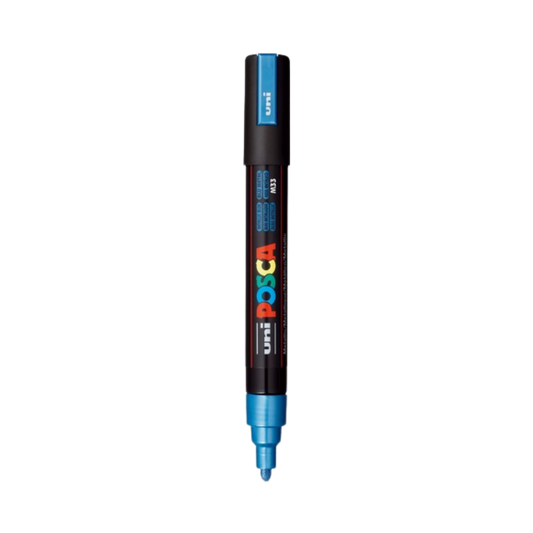 Posca PC-5M Paint Marker Medium Bullet Tip - Metallic Blue