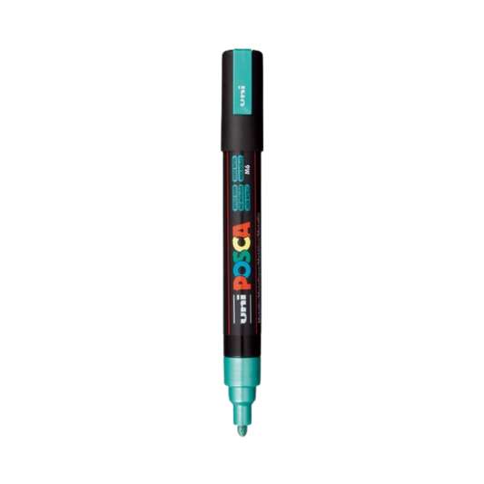 Posca PC-5M Paint Marker Medium Bullet Tip - Metallic Green