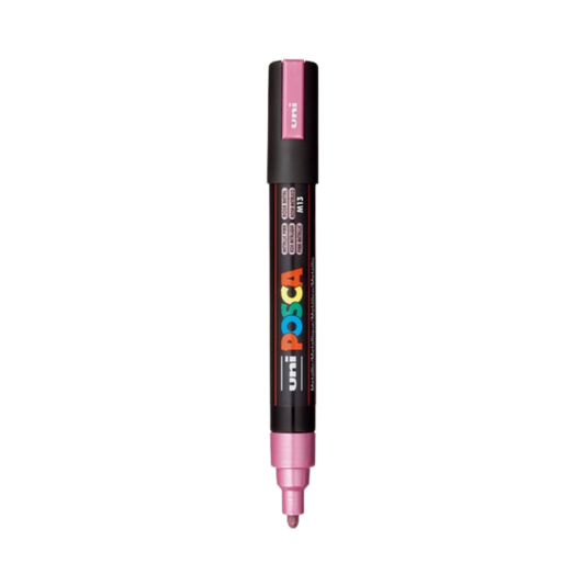 Posca PC-5M Paint Marker Medium Bullet Tip - Metallic Pink
