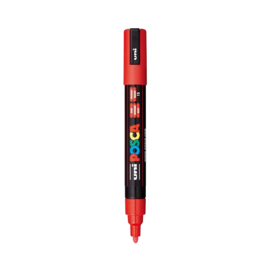 Posca PC-5M Paint Marker Medium Bullet Tip - Red