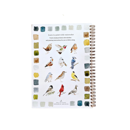 Birds Watercolor Workbook