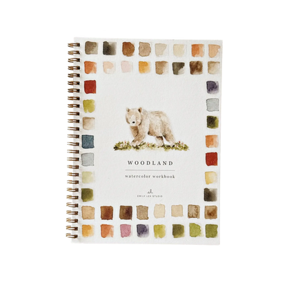 Woodland Watercolor Workbook