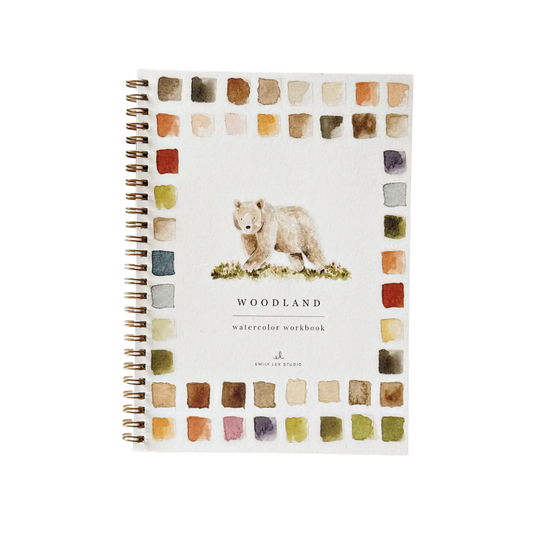 Woodland Watercolor Workbook