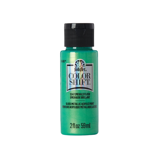 Folkart Color Shift Acrylic Paint - Emerald Flash
