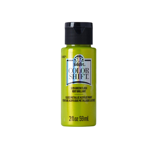 Folkart Color Shift Acrylic Paint - Green Flash
