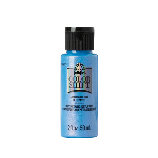 Folkart Color Shift Acrylic Paint - Pastel Blue