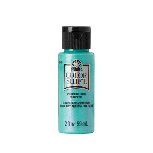 Folkart Color Shift Acrylic Paint - Pastel Green