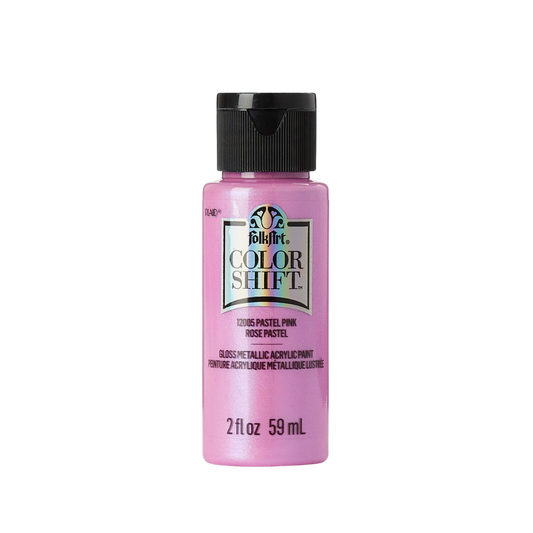 Folkart Color Shift Acrylic Paint - Pastel Pink