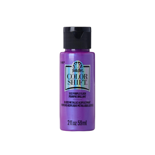 Folkart Color Shift Acrylic Paint - Purple Flash