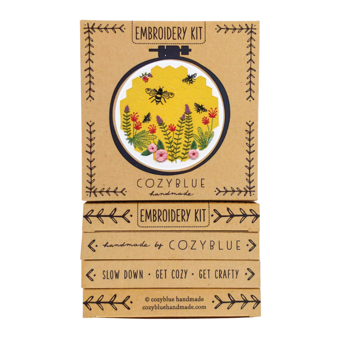 Bee Lovely Embroidery Kit