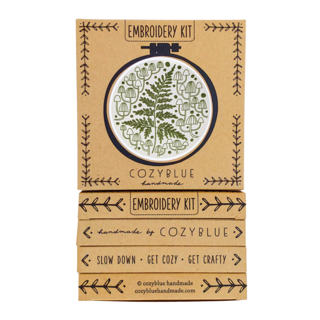 Fern + Friends Embroidery Kit