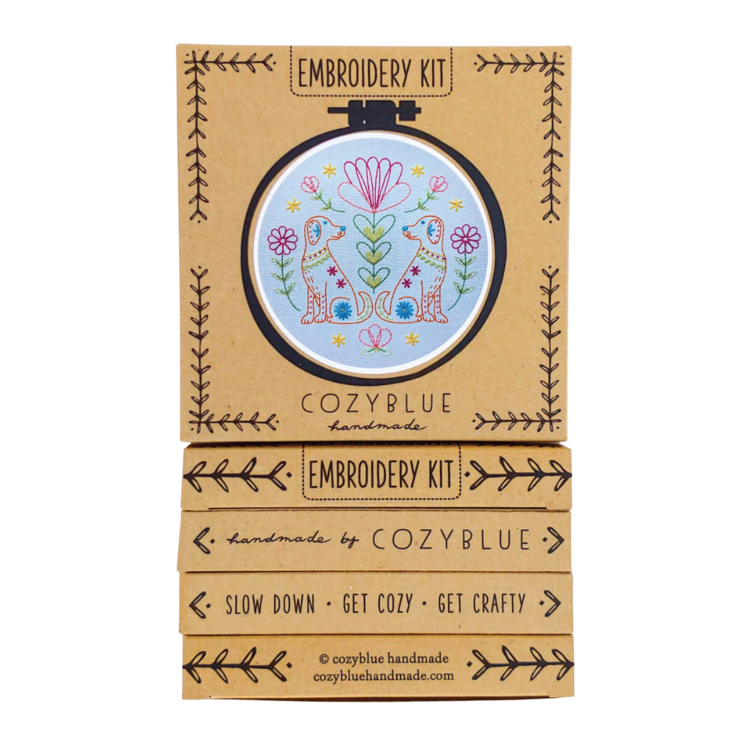 Folk Tails Embroidery Kit