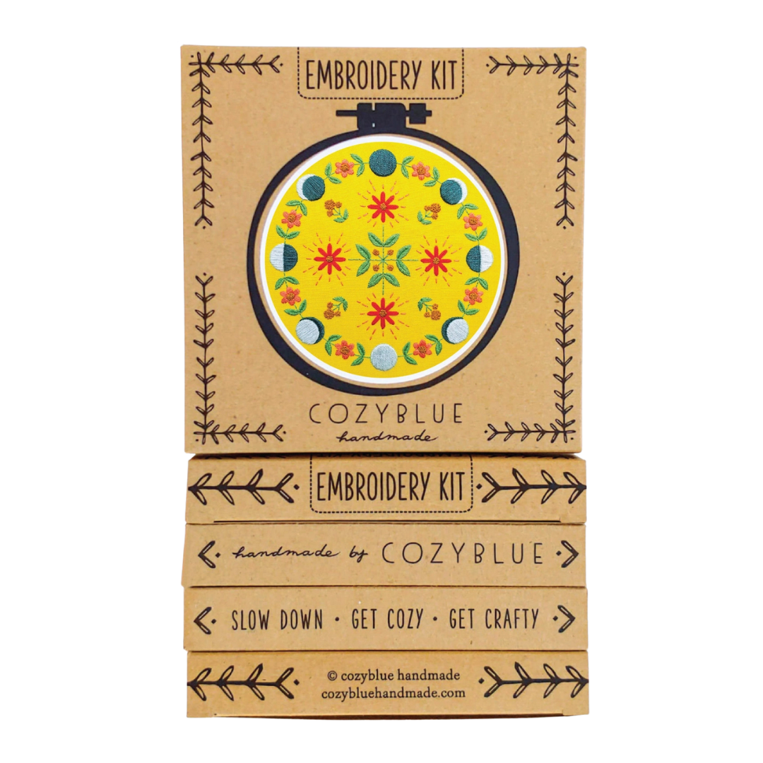 Moon Flow Embroidery Kit