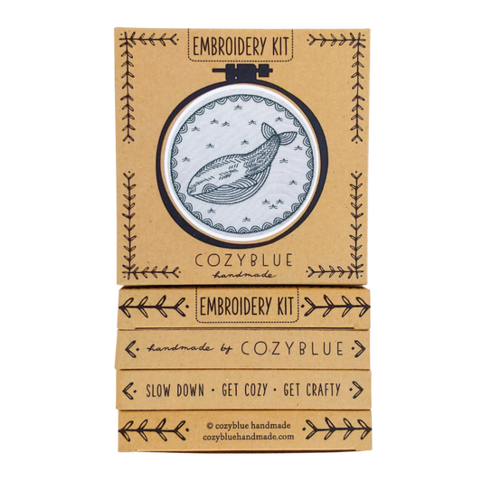 Whale of a Time Embroidery Kit