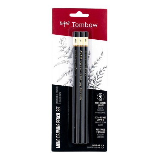 Mono Drawing Pencil Set - 3 Pack