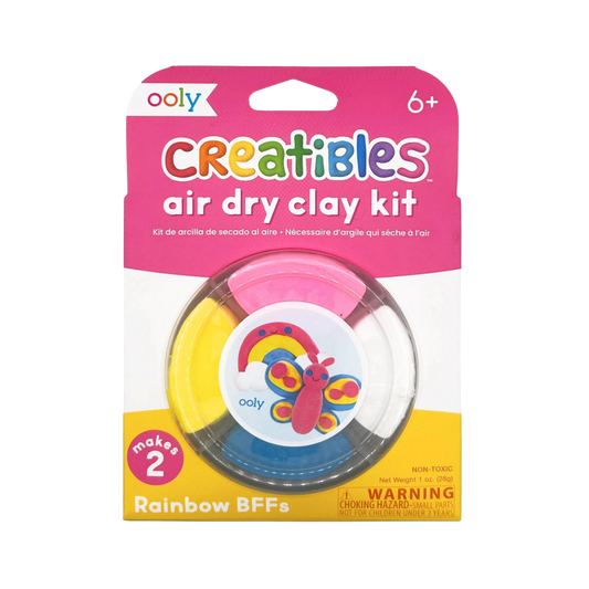 Creatibles: Air Dry Clay Bffs Kit - Rainbow Pals