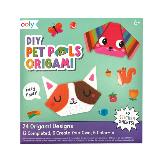 D.I.Y. Pet Pals Origami (Set of 24 Designs)