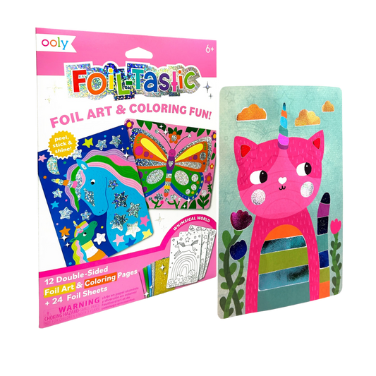 Foil-Tastic: Foil Art & Coloring Fun - Whimsical World
