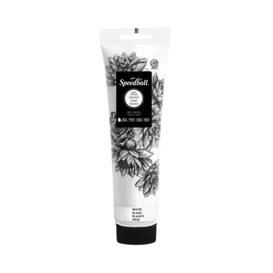 Water-Soluble Block Printing Ink 5oz - White