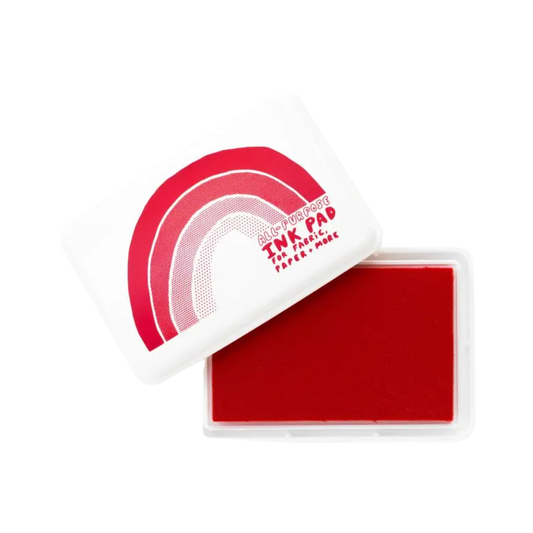 Red All Purpose Stamp Ink Pad