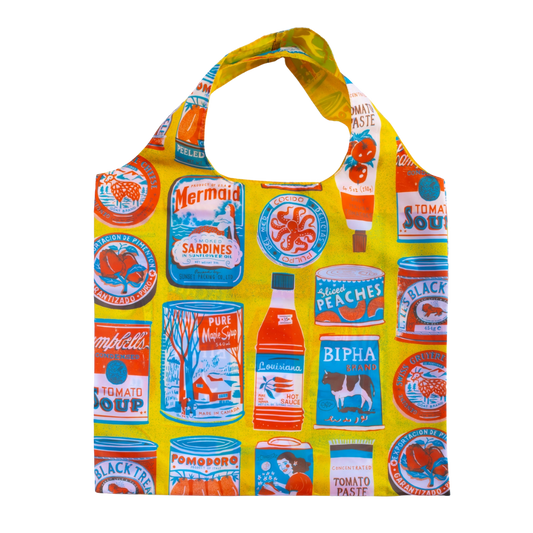 Tins Art Sack® By the Printed Peanut - Reusable Tote
