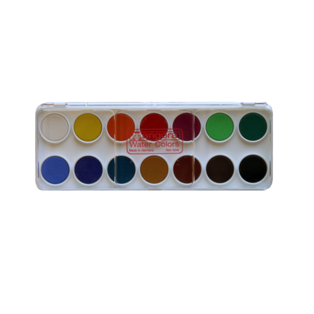 Royal Talens Angora Pan Watercolor 14 Color Set
