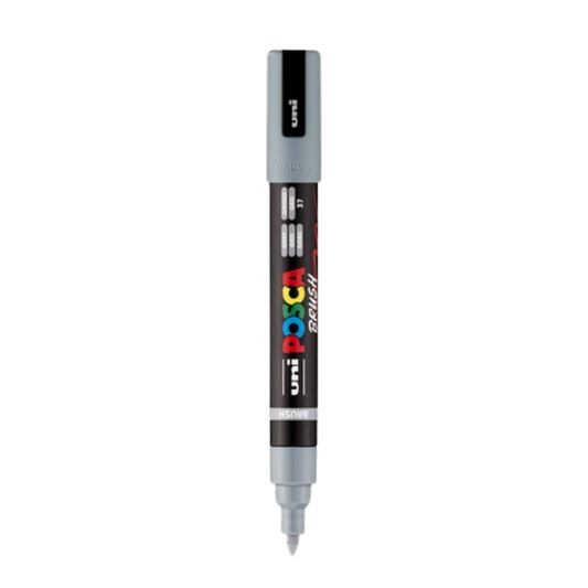 Posca PC-5BR Paint Marker Medium Bullet Tip - Grey