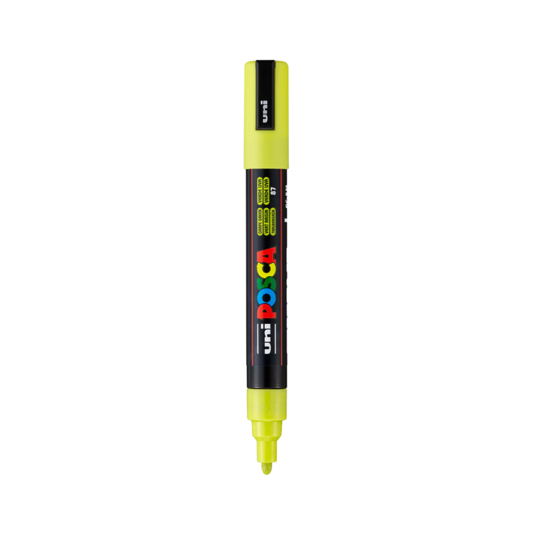 Posca PC-5M Paint Marker Medium Bullet Tip - Grape Green