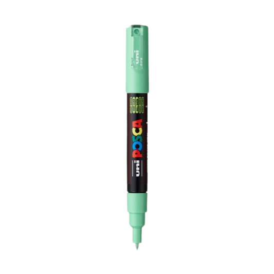 Posca PC-1M Acrylic Paint Marker – Extra-Fine Bullet Tip Light Green