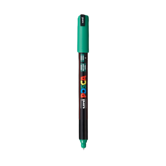 POSCA PC-1MR Acrylic Paint Marker – Extra-Fine Metal Tip Green