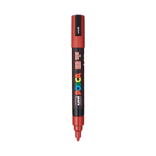 Posca PC-5M Paint Marker Medium Bullet Tip - Ruby Red