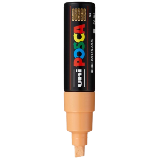 Posca PC-8K Paint Marker Broad Chisel Tip - Light Orange
