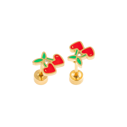 Cherry Stud Earrings