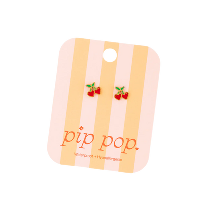 Cherry Stud Earrings