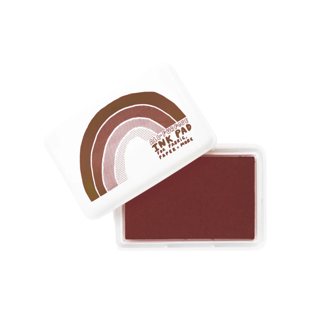 Brown All Purpose Stamp Ink Pad